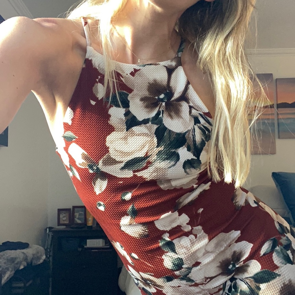 Mid length dress